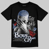 Jordan 4 SB “Summit White/Navy” DopeSkill T-Shirt Boys Don't Cry Graphic Streetwear - Black