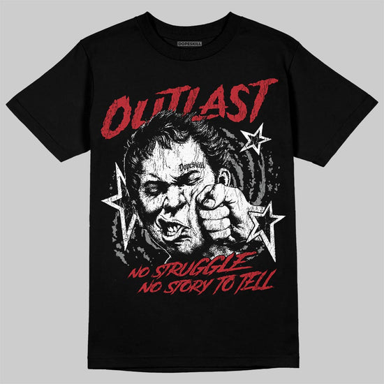 Jordan 8 Retro Bugs Bunny (2025) DopeSkill T-Shirt Outlast Graphic Streetwear  Black