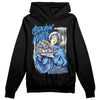 Jordan Spiz’ike Low “White/Obsidian” DopeSkill Hoodie Sweatshirt Stackin Mines Graphic Streetwear - Black