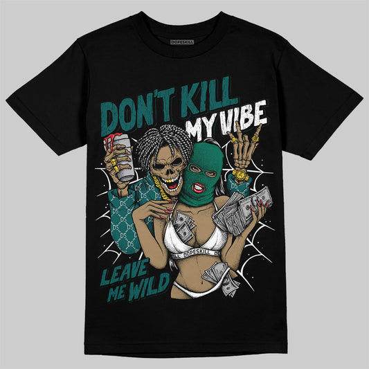 ASICS Gel-1130 'White Dark Neptune' DopeSkill T-Shirt Don't Kill My Vibe Graphic Streetwear - Black