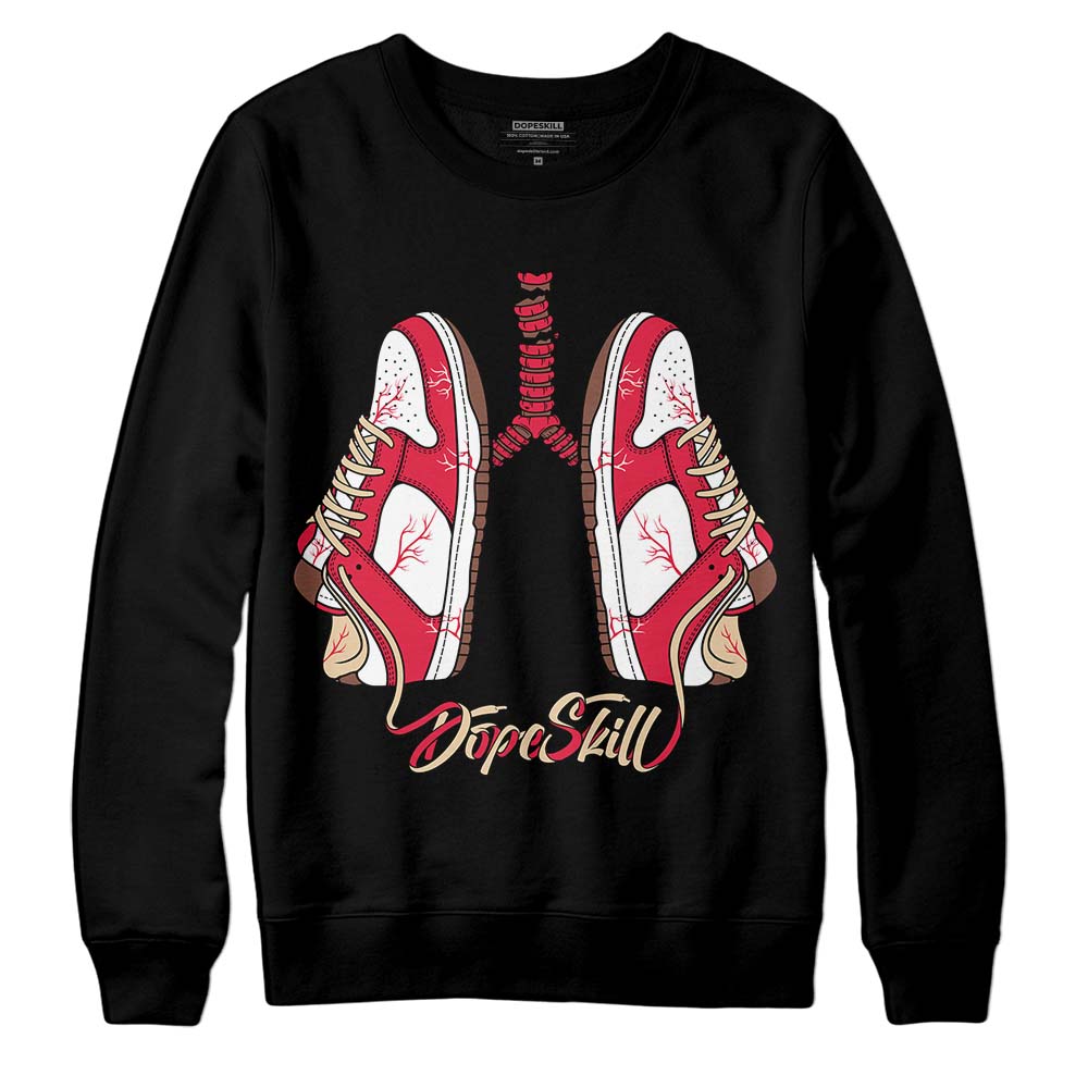 Dunk Low PRM Bacon DopeSkill Sweatshirt Breathe Graphic Streetwear - Black