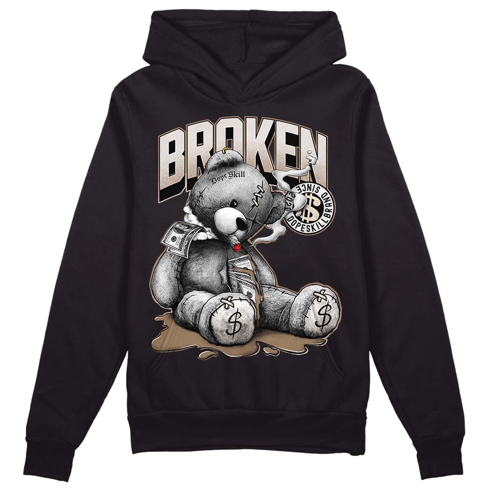 Jordan 5 SE “Sail” DopeSkill Hoodie Sweatshirt Sick Bear Graphic Streetwear - Black