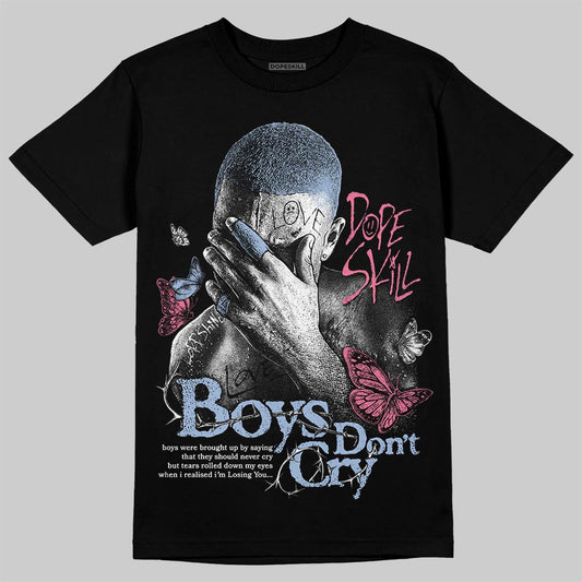 Jordan 3 GS “Cobalt Bliss” DopeSkill T-Shirt Boys Don't Cry Graphic Streetwear - black