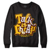 Dunk Yellow Bordeaux DopeSkill Sweatshirt Talk Is Chip Graphic Streetwear - Black