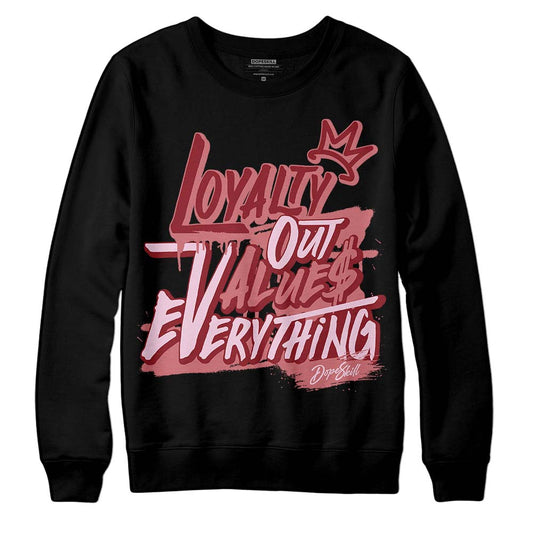 Valentine's Day Collection DopeSkill Sweatshirt LOVE Graphic Streetwear - black