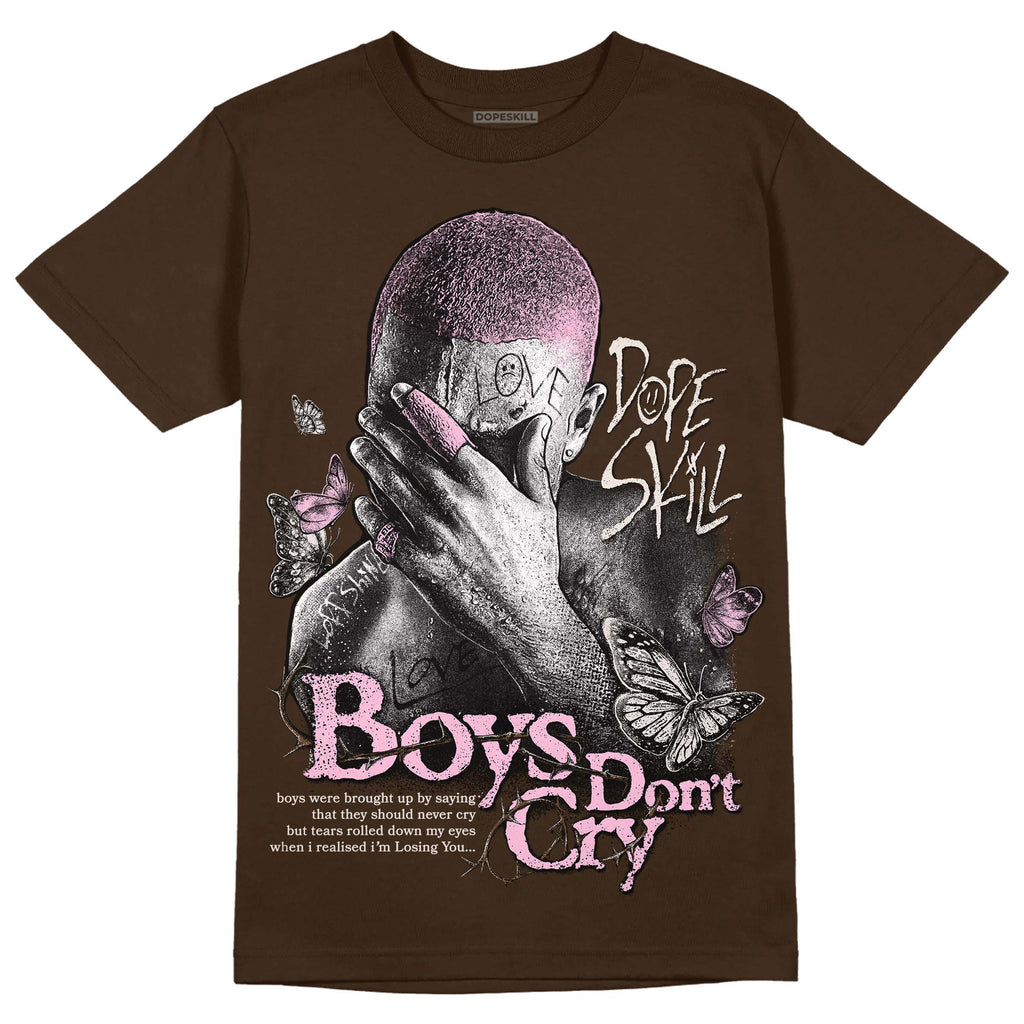 Jordan 11 Retro Neapolitan DopeSkill Velvet Brown T-shirt Boys Don't Cry Graphic Streetwear