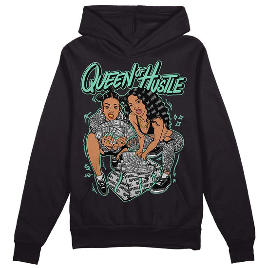 Jordan 3 "Green Glow" DopeSkill Hoodie Sweatshirt Queen Of Hustle  Graphic Streetwear - Black 