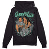 Jordan 3 "Green Glow" DopeSkill Hoodie Sweatshirt Queen Of Hustle  Graphic Streetwear - Black 