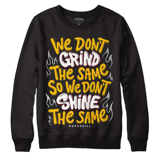 Dunk Yellow Bordeaux DopeSkill Sweatshirt Grind Shine Graphic Streetwear - Black