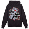 Jordan 4 “Bred Reimagined” DopeSkill Hoodie Sweatshirt Bear Steals Sneaker Graphic Streetwear - Black