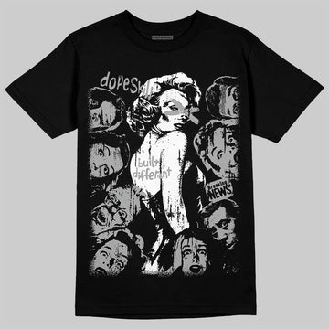 Jordan 6 "Cap and Gown" DopeSkill T-Shirt Built Different Graphic Streetwear - black