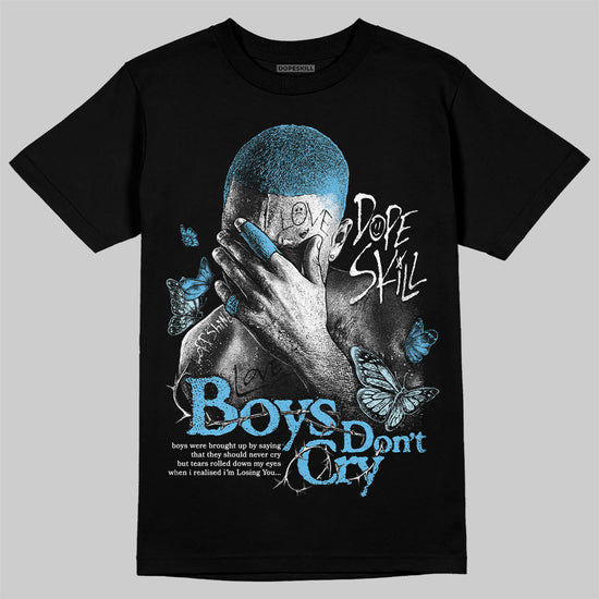 Jordan 11 Retro Legend Blue DopeSkill T-Shirt Boys Don't Cry Graphic Streetwear - Black