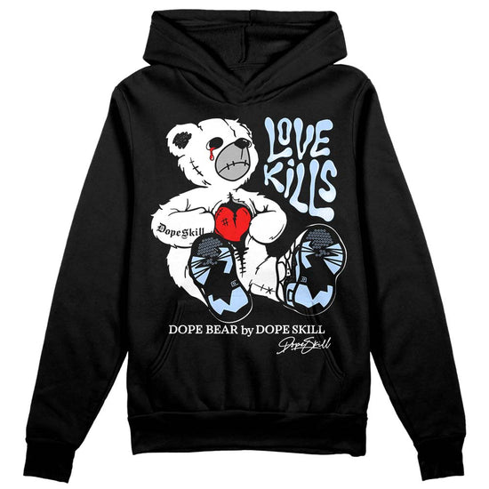 Jordan 6 “Reverse Oreo” DopeSkill Hoodie Sweatshirt Love Kills Graphic Streetwear - Black