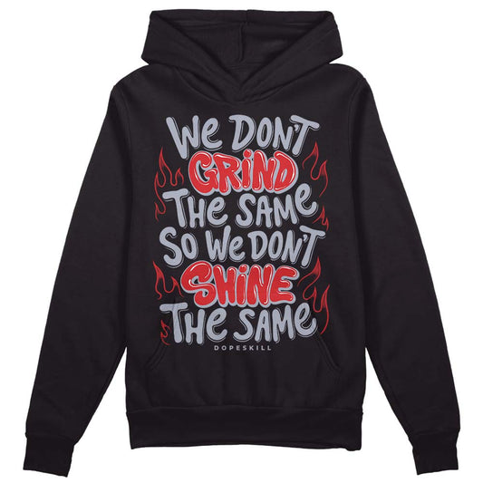 Jordan 4 “Bred Reimagined” DopeSkill Hoodie Sweatshirt Grind Shine Graphic Streetwear - Black