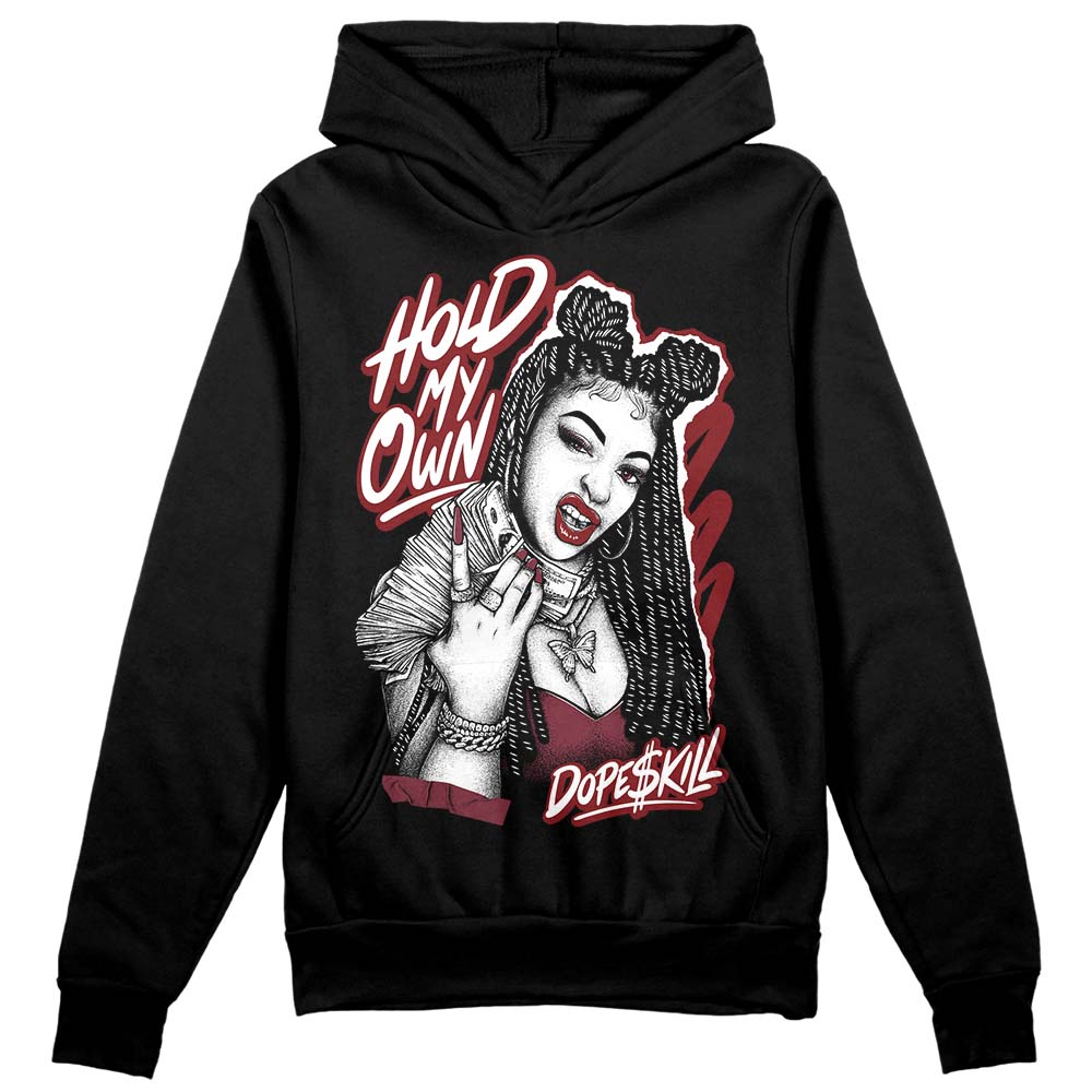 Jordan 1 Retro High OG “Team Red” DopeSkill Hoodie Sweatshirt New H.M.O Graphic Streetwear - Black