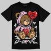 Awake NY x Air Jordan 5 Arctic Pink DopeSkill T-Shirt Broken Bear Graphic Streetwear - Black