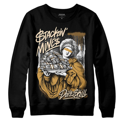Jordan 11 "Gratitude" DopeSkill Sweatshirt Stackin Mines Graphic Streetwear - Black