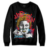 Jordan 1 Mid GS 'Six Championships' DopeSkill Sweatshirt Hold My Own Graphic Streetwear - Black