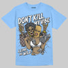 Adidas Handball Spezial ‘Light Blue’ DopeSkill T-Shirt Don't Kill My Vibe Graphic Streetwear - carolina Blue