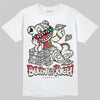 Jordan 11 City Pack “285” Atlanta DopeSkill T-Shirt Born To Be Rich Graphic Streetwear - White
