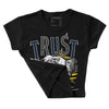 Michigan Dunks DopeSkill Women's Crop Top Trust No One Graphic