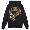 Jordan 5 "Olive" DopeSkill Hoodie Sweatshirt Loser Lover  Graphic Streetwear - Black