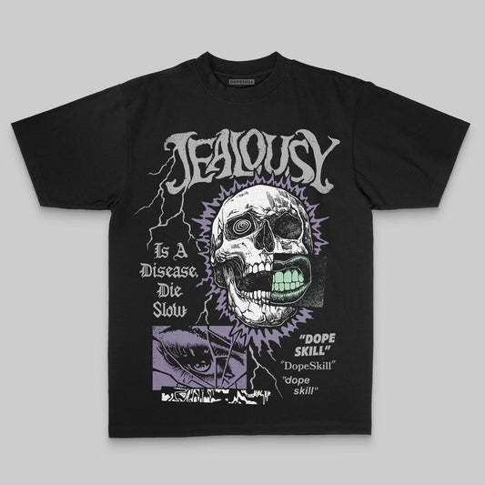 Jordan 1 Retro Low OG Zion Williamson Voodoo Alternate DopeSkill Premium T-Shirt Jealousy Graphic Streetwear - Black