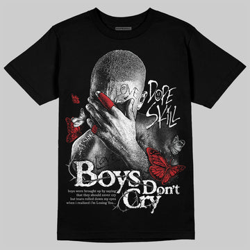 Jordan 3 OG “Black Cement” DopeSkill T-Shirt Boys Don't Cry Graphic Streetwear - Black