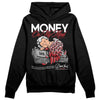 Jordan 12 “Red Taxi” DopeSkill Hoodie Sweatshirt MOMM Graphic Streetwear - Black