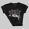 Violet Ore 3s DopeSkill Women's Crop Top Trust No One Graphic