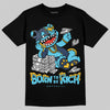 Jordan 11 Retro Gamma Blue (2025) DopeSkill T-Shirt Born To Be Rich Graphic Streetwear - Black