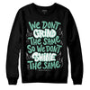 Jordan 3 "Green Glow" DopeSkill Sweatshirt Grind Shine Graphic Streetwear - Black