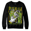 Dunk Low 'Chlorophyll' DopeSkill Sweatshirt Gotta Lotta Means Graphic Streetwear - Black