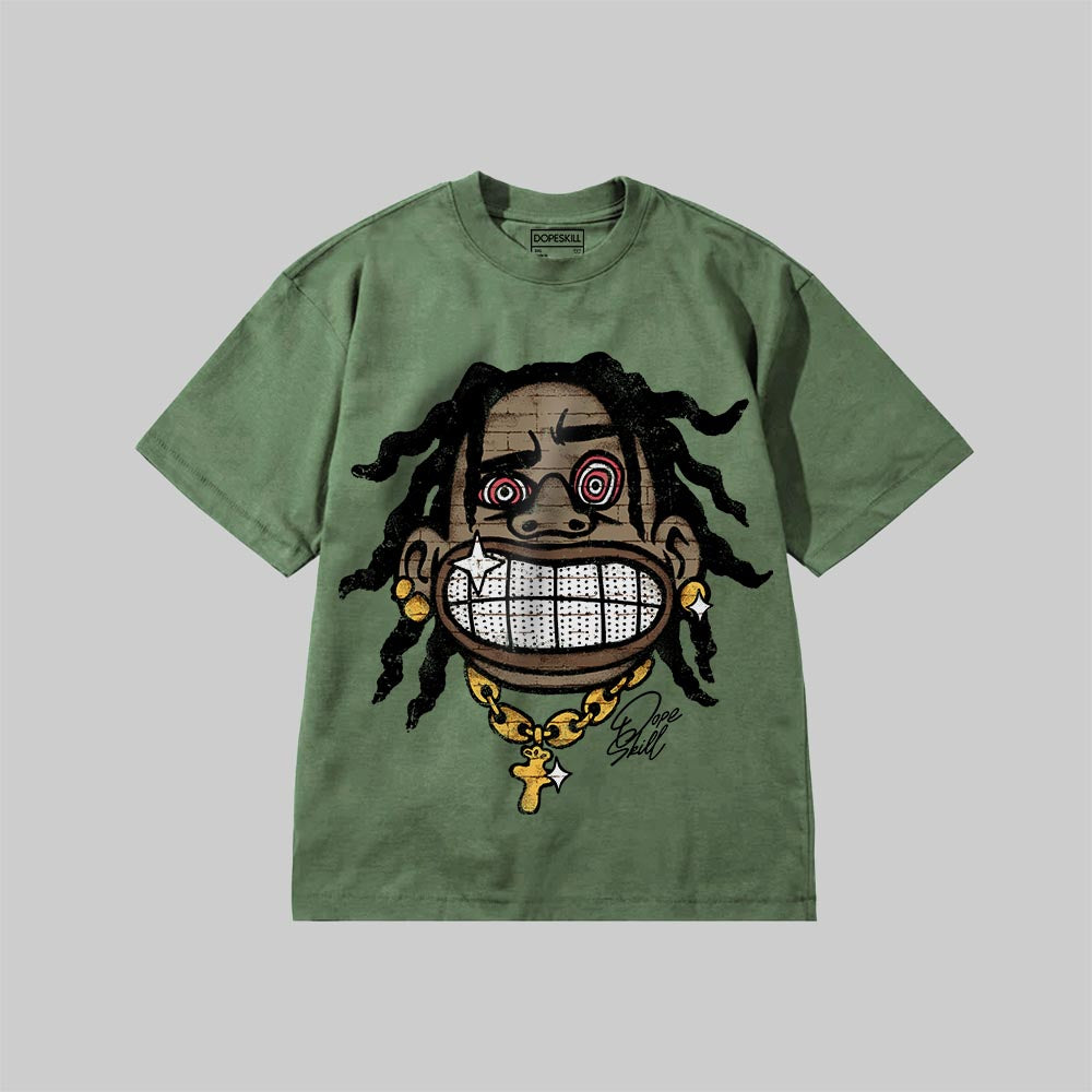 ASTROGRIM DopeSkill Premium T-shirt Streetwear - Moss