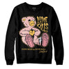 Jordan 3 GS “Red Stardust” DopeSkill Sweatshirt Love Kills Graphic Streetwear - Black