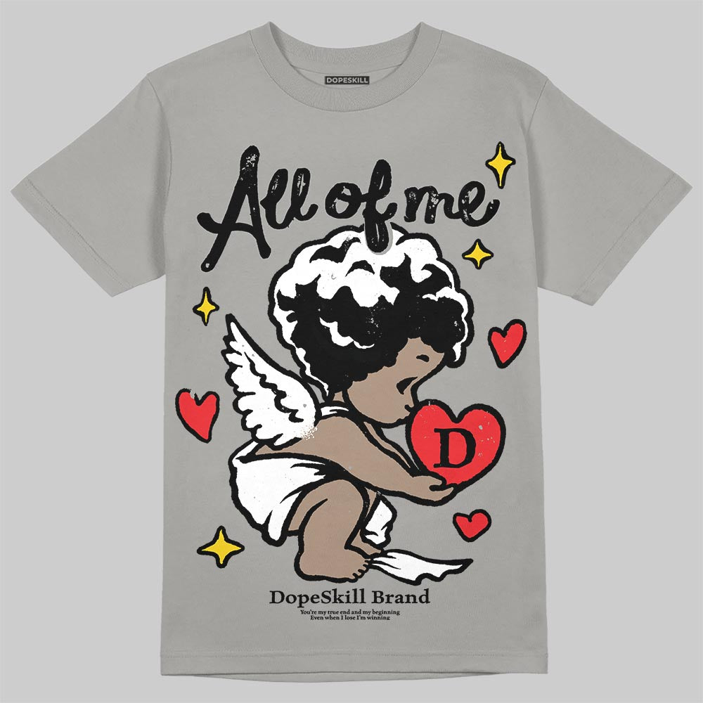 Grey Sneakers DopeSkill T-Shirt All Of Me Graphic Streetwear - Gravel