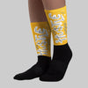 9060 Varsity Gold DopeSkill Sublimated Socks Hustle Graphic