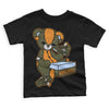 Jordan 5 "Olive" DopeSkill Toddler Kids T-shirt Sneakerhead BEAR Graphic Streetwear - Black