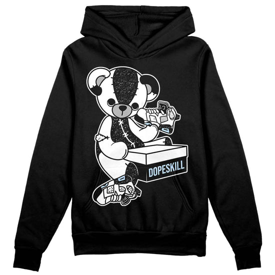 Jordan 6 “Reverse Oreo” DopeSkill Hoodie Sweatshirt Sneakerhead BEAR Graphic Streetwear - Black