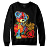 Jordan 1 Mid GS 'Six Championships' DopeSkill Sweatshirt Broken Heart Graphic Streetwear - Black