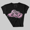 Orchid 4s DopeSkill Women's Crop Top Rare Breed Type Graphic