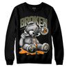 Jordan 5 "Olive" DopeSkill Sweatshirt Sick Bear Graphic Streetwear - Black