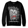 Jordan Spizike Low Bred DopeSkill Sweatshirt Paid In Full Graphic Streetwear - Black 