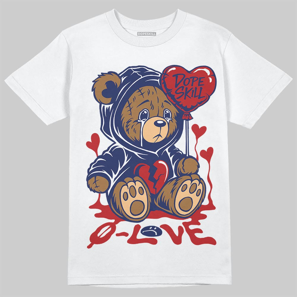 Jordan 11 “Rare Air” DopeSkill T-Shirt Broken Bear Graphic Streetwear - White