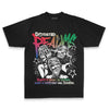 Jordan 11 City Pack “285” Atlanta DopeSkill Premium T-Shirt Distorted Realms Graphic Streetwear - Black