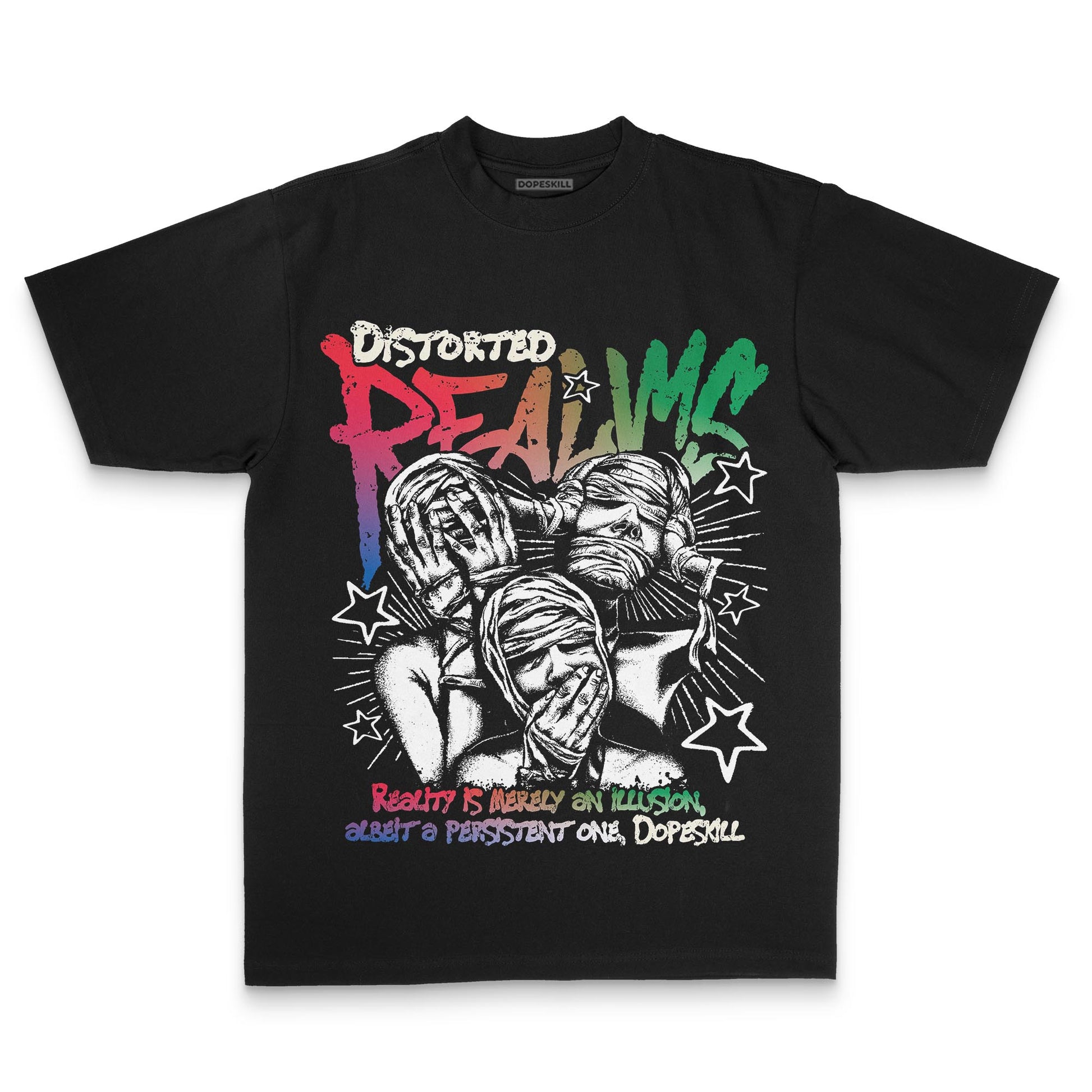 Jordan 11 City Pack “285” Atlanta DopeSkill Premium T-Shirt Distorted Realms Graphic Streetwear - Black