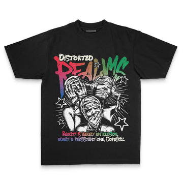 Jordan 11 City Pack “285” Atlanta DopeSkill Premium T-Shirt Distorted Realms Graphic Streetwear - Black