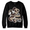 Jordan 1 High OG “Latte” DopeSkill Sweatshirt Bear Steals Sneaker Graphic Streetwear - Black