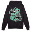 Jordan 3 "Green Glow" DopeSkill Hoodie Sweatshirt Bear Steals Sneaker Graphic Streetwear - Black 