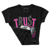 Pink Collection DopeSkill Women's Crop Top Trust No One Graphic